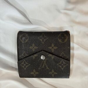 Louis Vuitton Black and Brown Women's Wallet